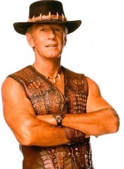 Paul Hogan as Crocodile Dundee